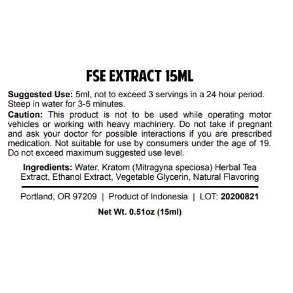 FSE Liquid Kratom Extract